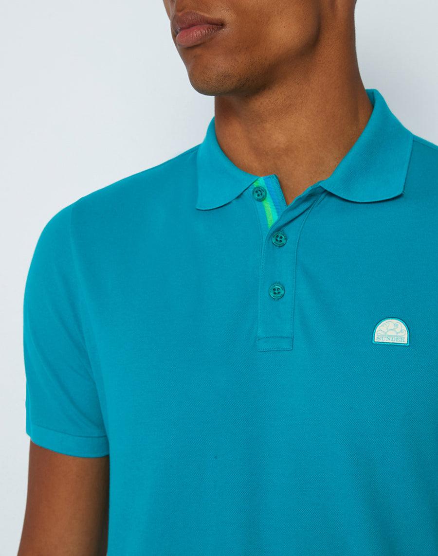 Sundek polo chaz in cotone piquet M798PLJ6500-95001 Italy