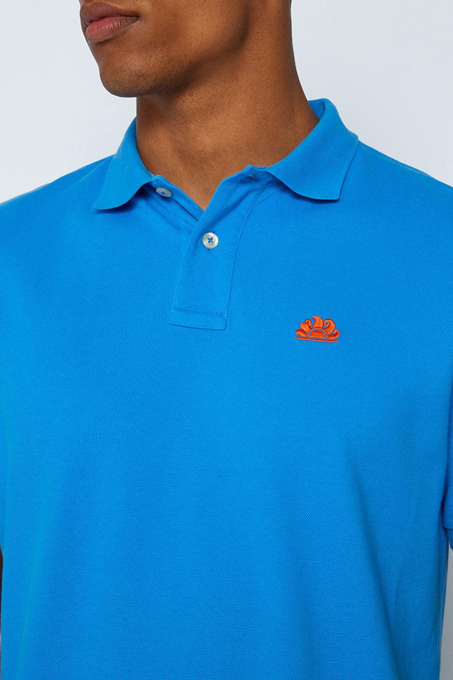 Sundek polo chadwick in cotone piquet M795PLPQ500-97101 In Linea