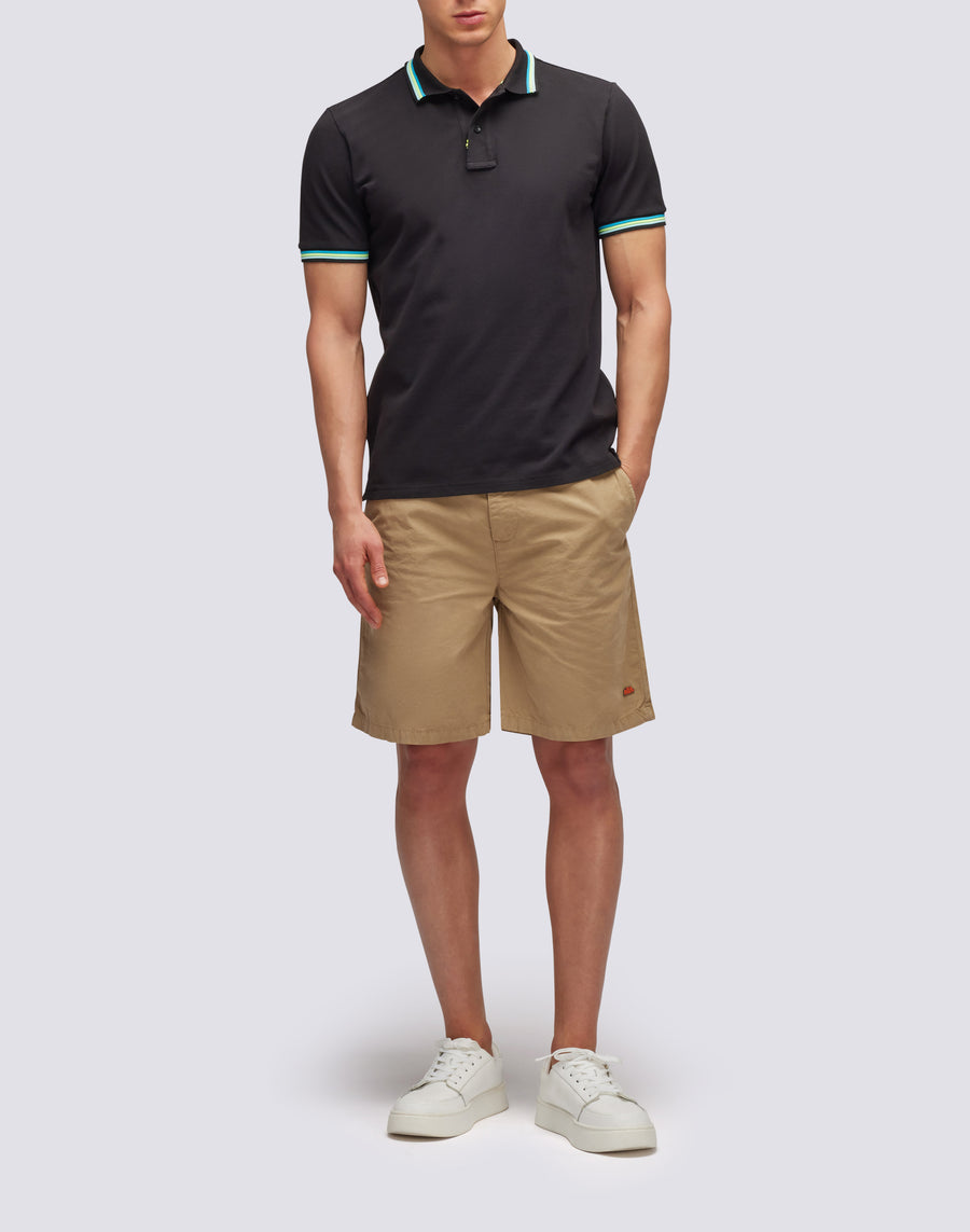 Sundek polo brice in cotone piquet con dettagli tricolor M779PLJ6500-00435 Presa