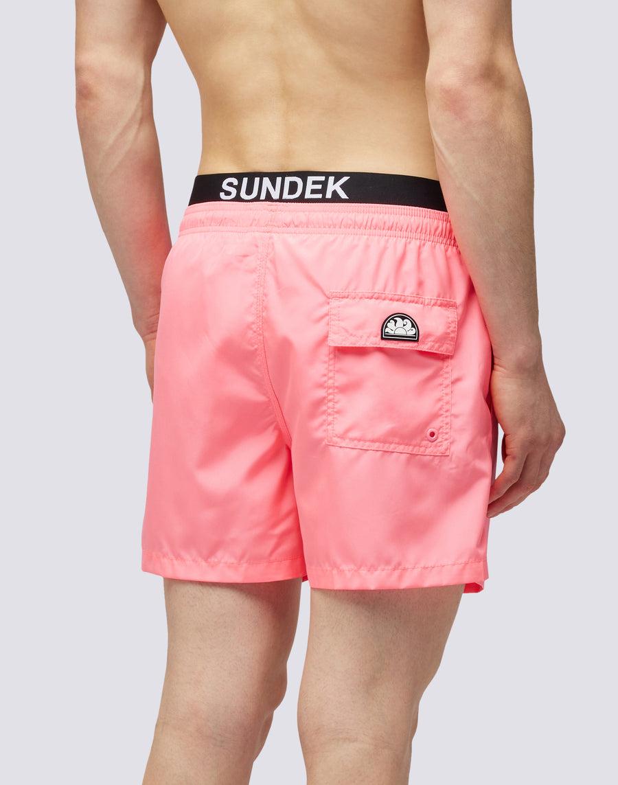 Sundek COSTUME DA BAGNO CORTO VITA ELASTICATA LIGHT POLY m721bdp0300-94801 Vendita