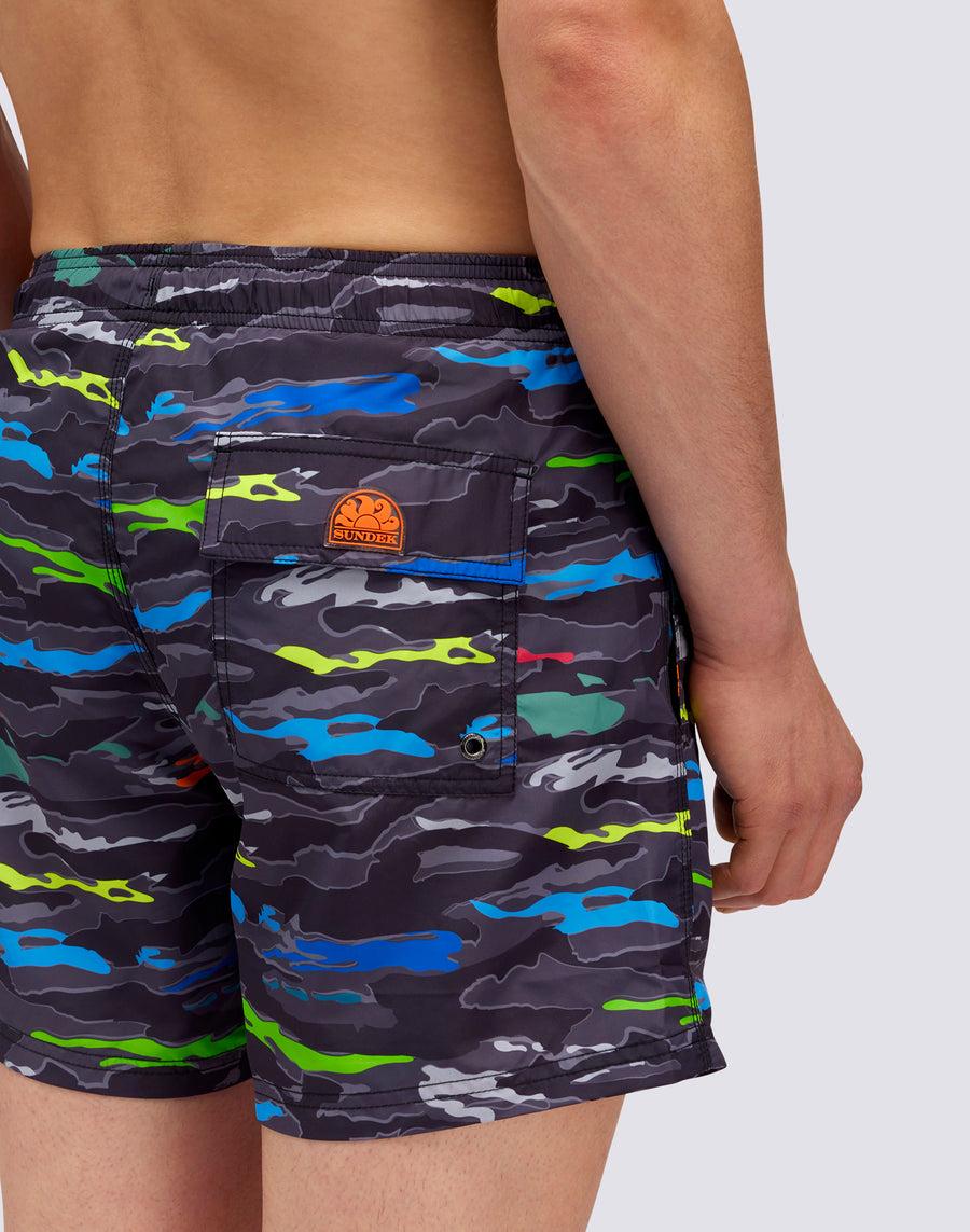 Sundek COSTUME HAPPY CAMOU PRINT m633bdrt43h-0043h Acquista Ora