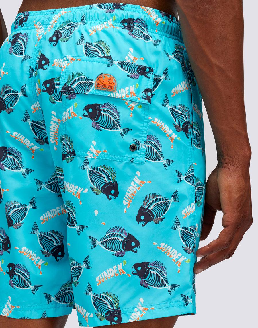 Sundek COSTUME SURFANHA PRINT m717bdrt4ua-052ua Prezzo Ridotto