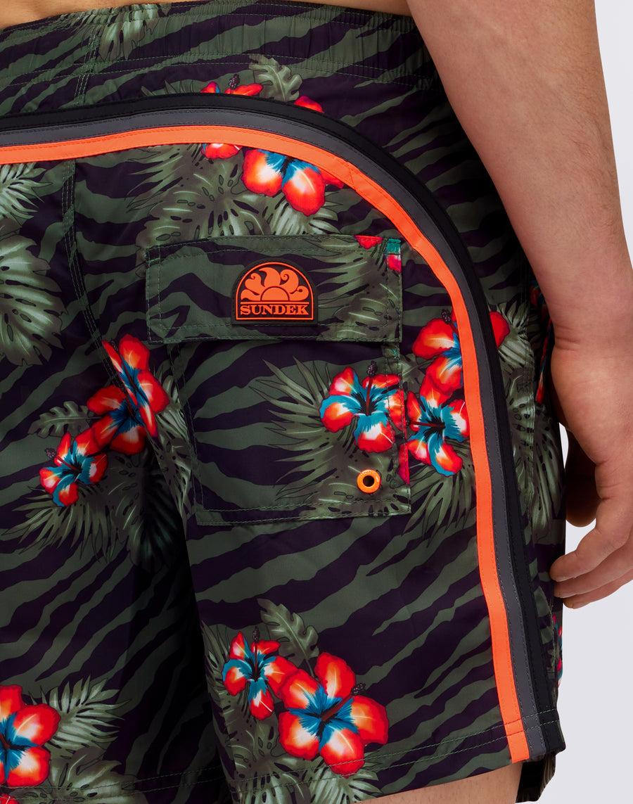 Sundek COSTUME STAMPA JUNGLE HIBI m505bdrt32h-a272h Novità