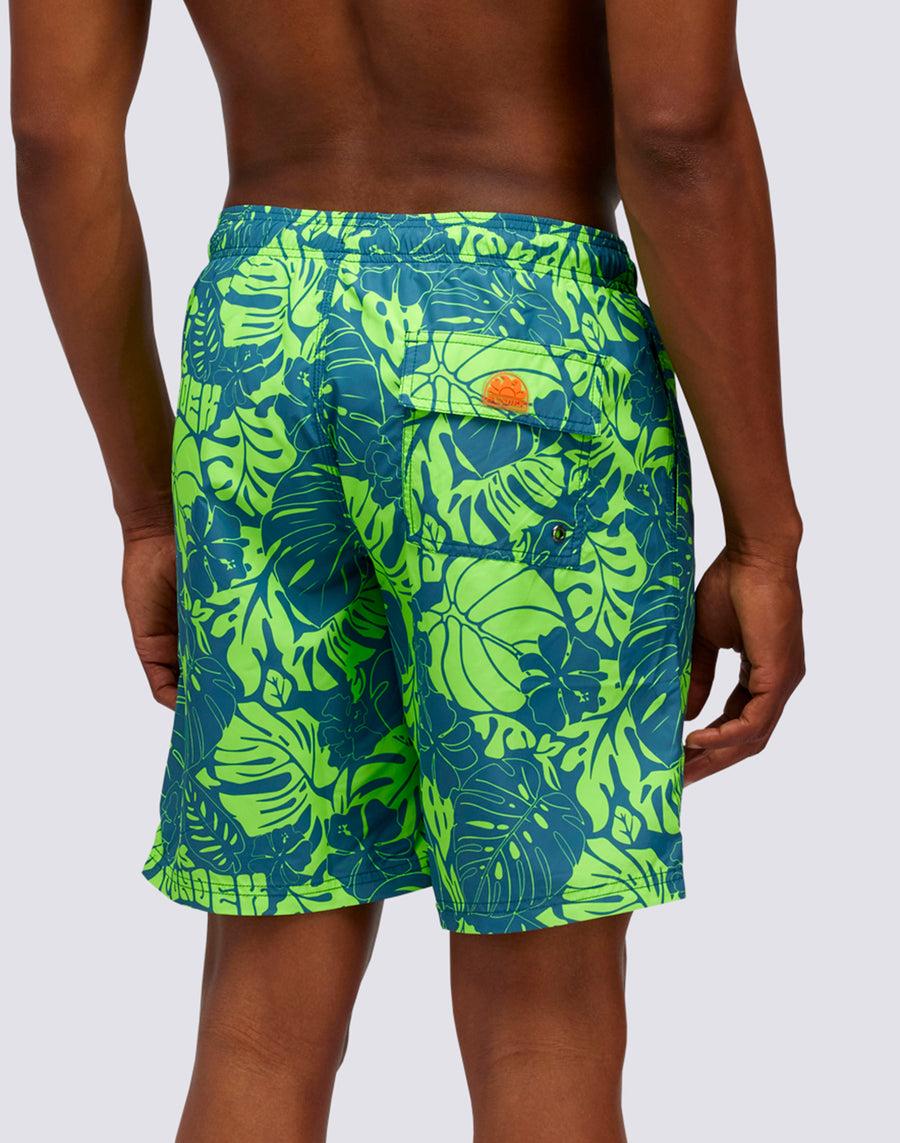 Sundek BOARDSHORT STAMPA LEAF POWER m717bdrt42l-a342l Economico