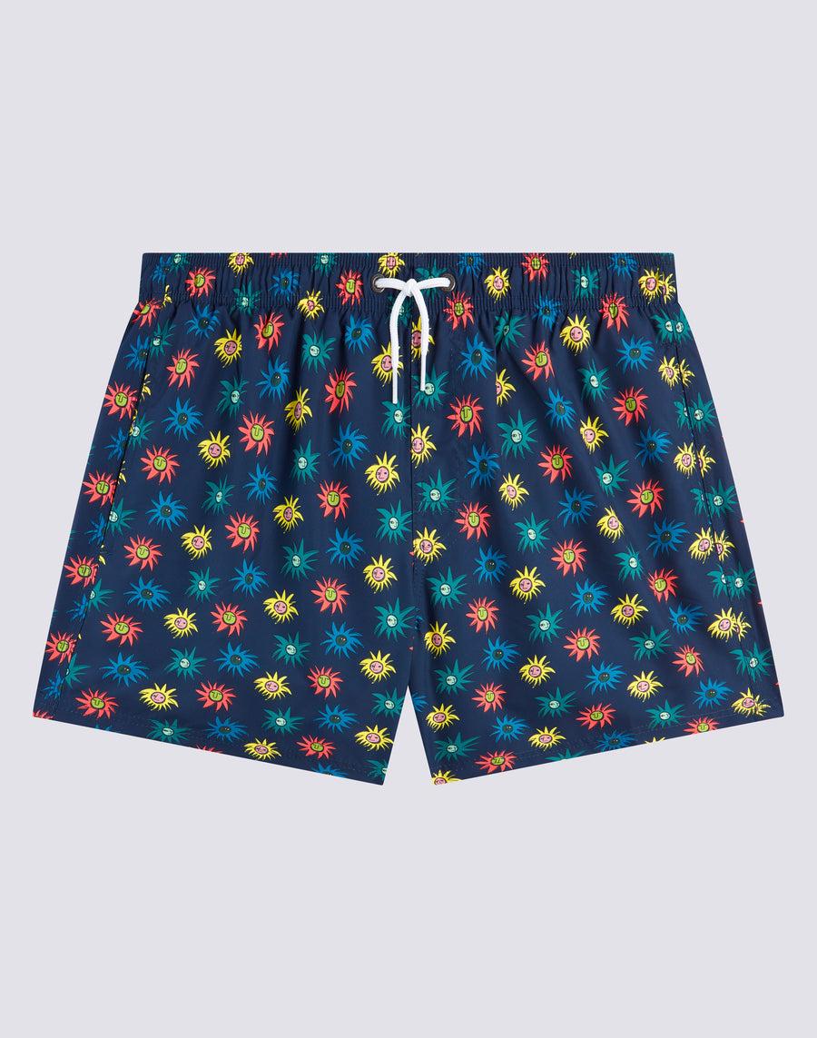 Sundek costume da bagno corto vita elasticata stampa lion sun repreve® m504bdrt33d-3103d Vendita Economica