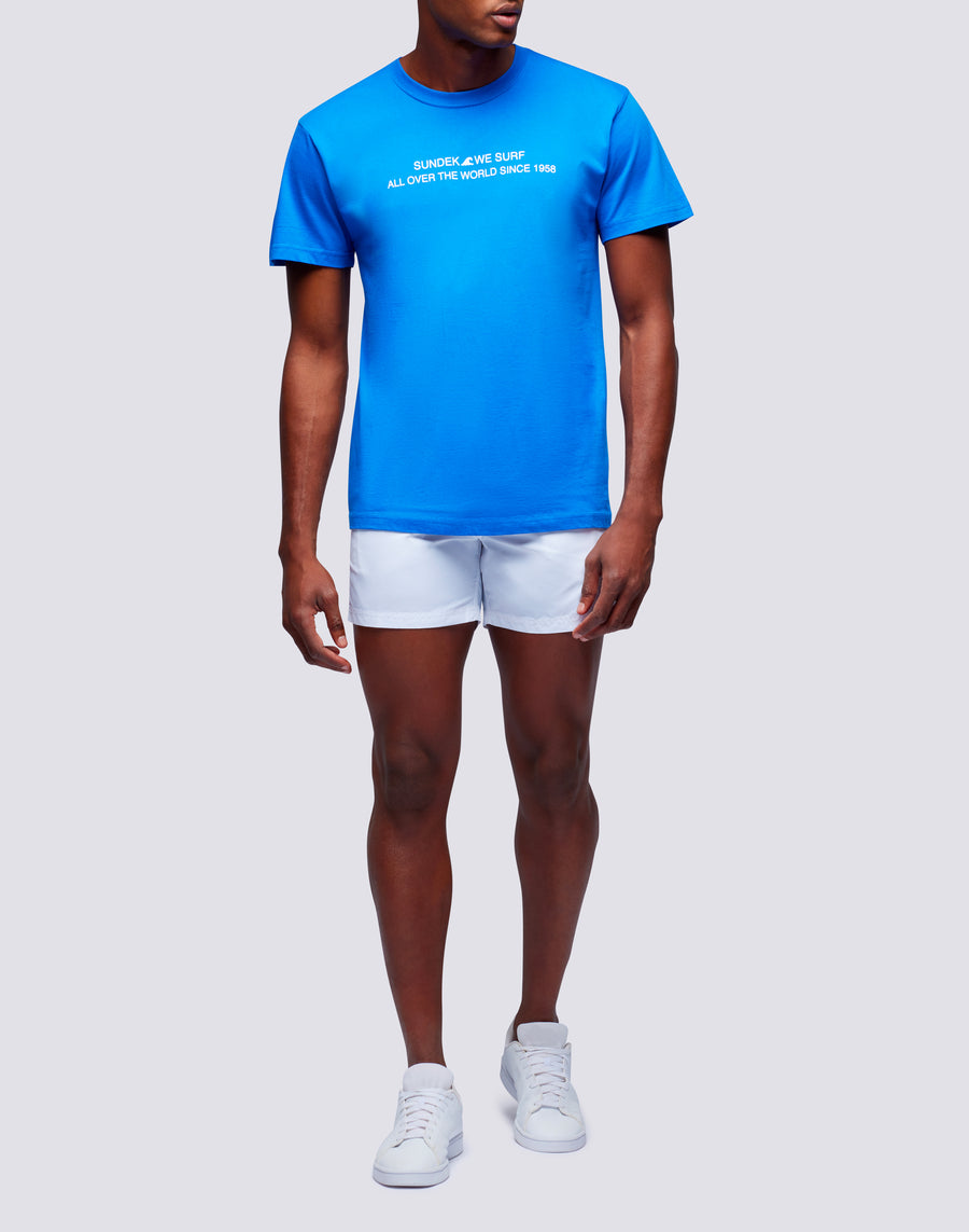 Sundek t-shirt uomo in cotone capsule flag m633bdrt4km-008km Italia