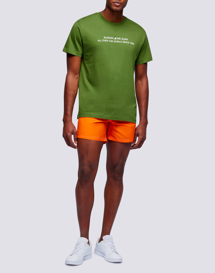Sundek t-shirt uomo in cotone capsule flag m669tesj500-12700 2025