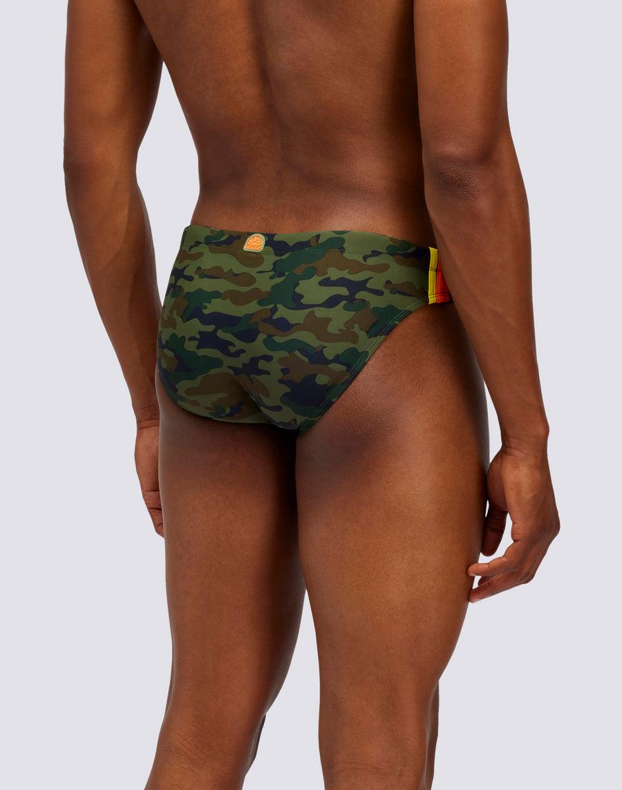 Sundek SLIP MARE CAMOU m284ssly753-63953 Soddisfazione Garantita