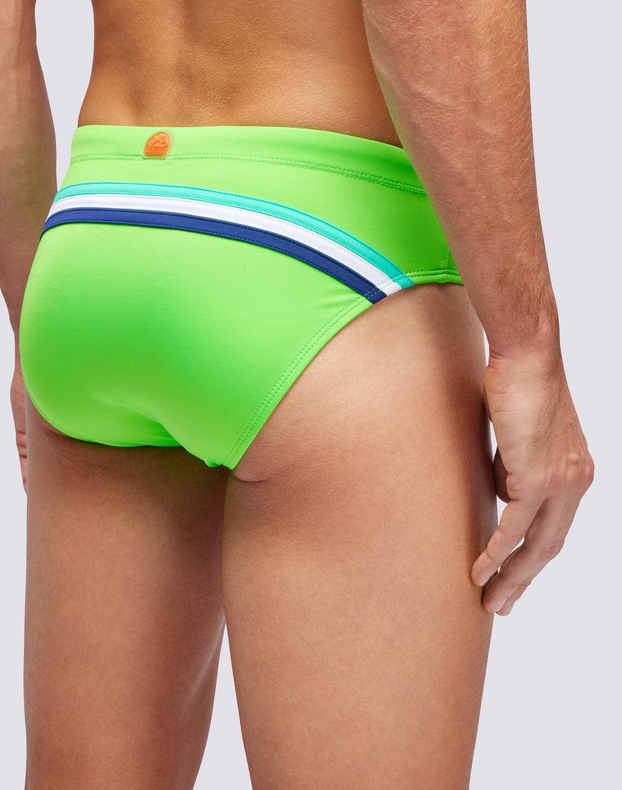 Sundek SLIP MARE CON ARCOBALENO m306ssl3000-a3501 Sconto