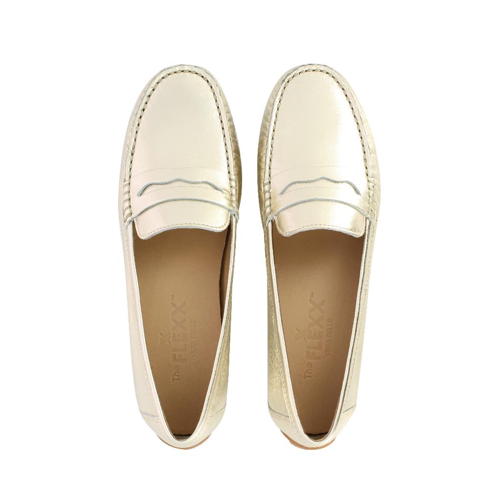The Flexx PENNY LOAFER-LAMINATO DUST Convenienza