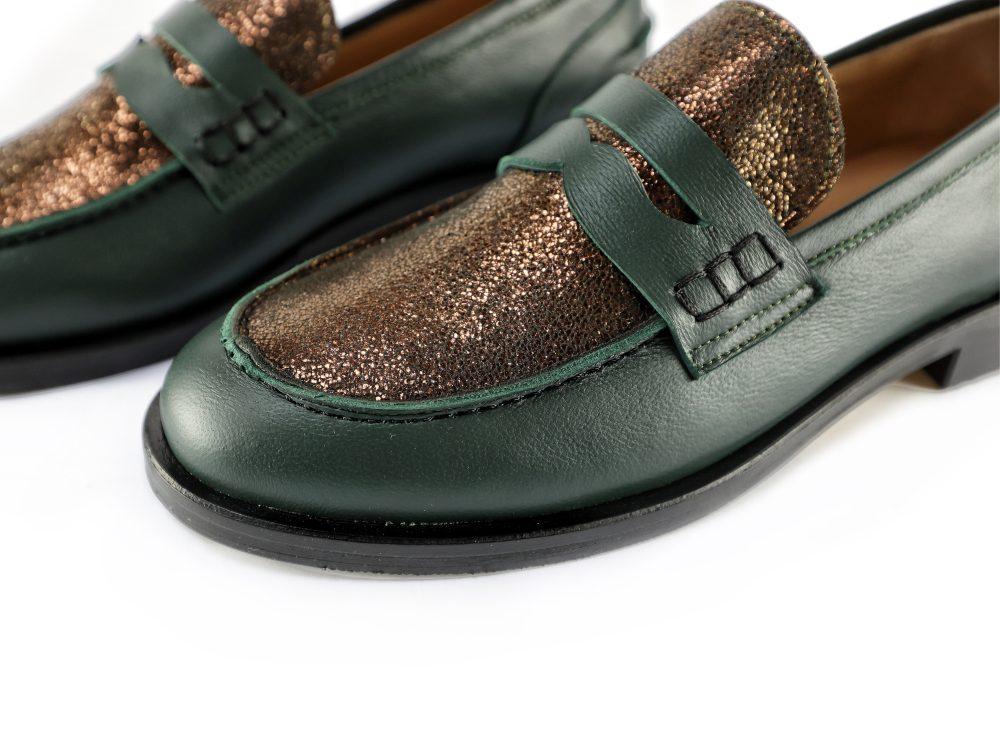 Ton Goût Mocassino Betty Verde Affare Del Giorno