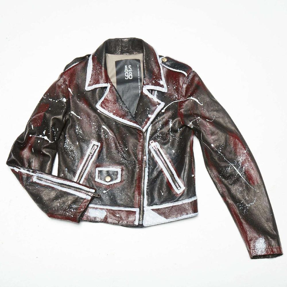 A.S.98 GIACCA IN PELLE KATY Vendite Flash