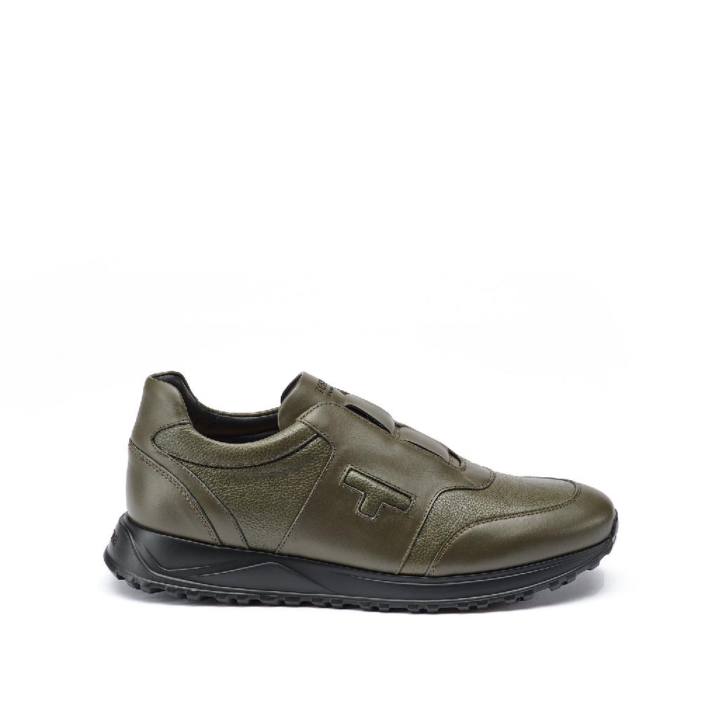 A.Testoni CUNEO SNEAKER SPORT NAPA CALF + GRAINED CALF ° Hotsell