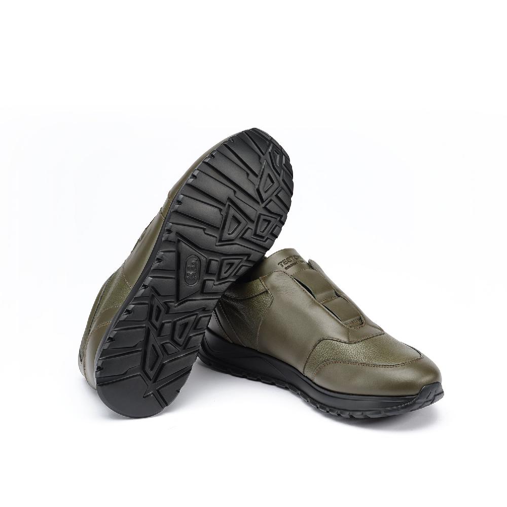 A.Testoni CUNEO SNEAKER SPORT NAPA CALF + GRAINED CALF ° Hotsell