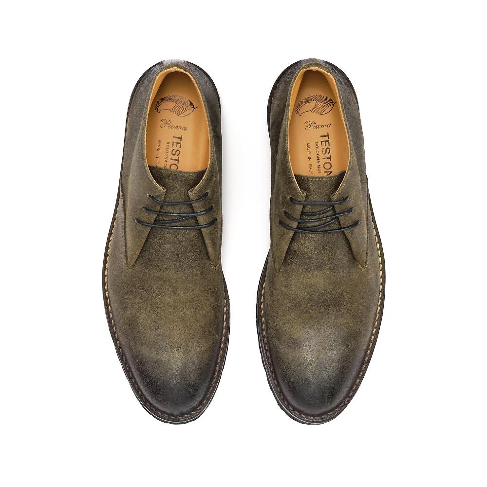A.Testoni COURMAYEUR DESERT WAX SUEDE CALF Vendite Flash