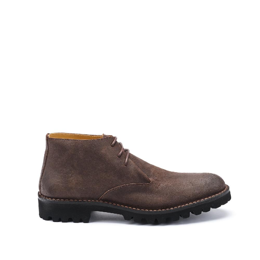 A.Testoni COURMAYEUR DESERT WAX SUEDE CALF Negozio