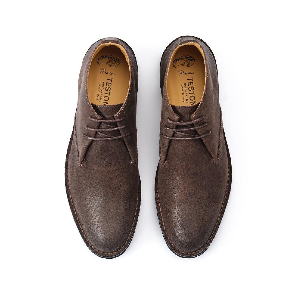 A.Testoni COURMAYEUR DESERT WAX SUEDE CALF Negozio