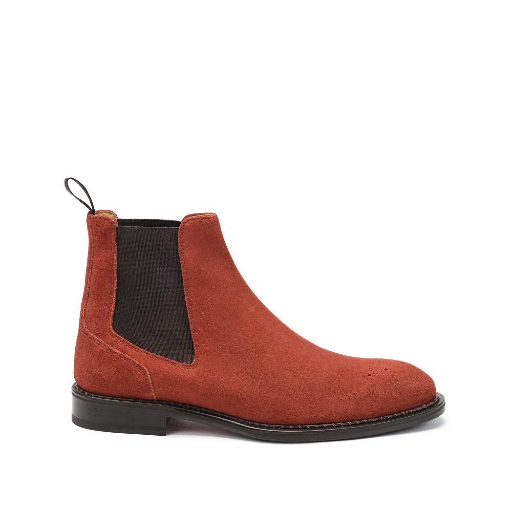 A.Testoni VENEZIA CHELSEA ENGLISH SUEDE CALF Moda