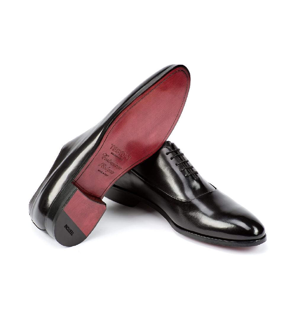 A.Testoni SANT'EULALIA OXFORD IN PELLE Offerta San Valentino