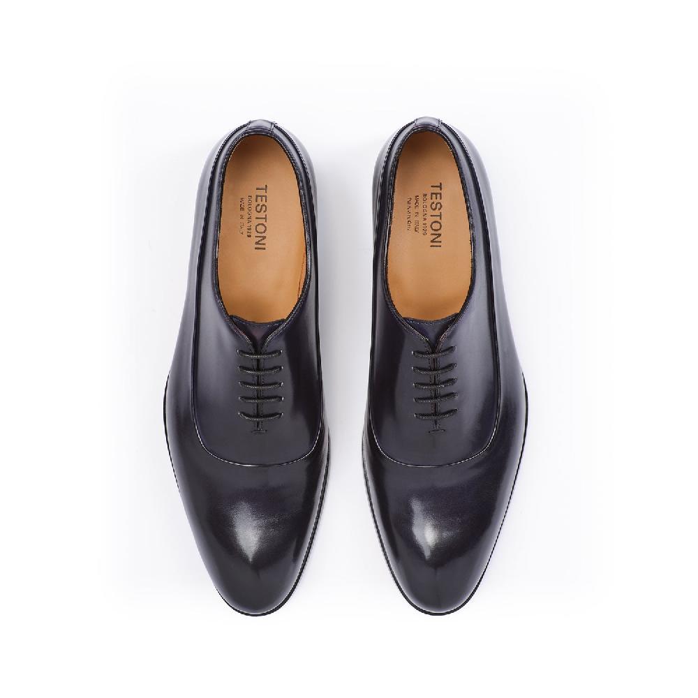 A.Testoni SANT'EULALIA OXFORD TOP CALF Nuovo