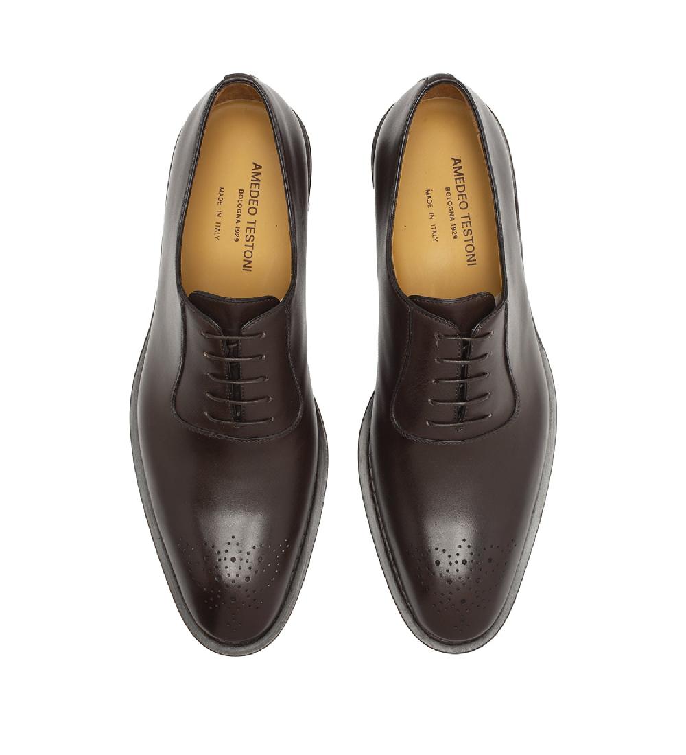 A.Testoni VENEZIA OXFORD IN PELLE Soddisfazione Garantita