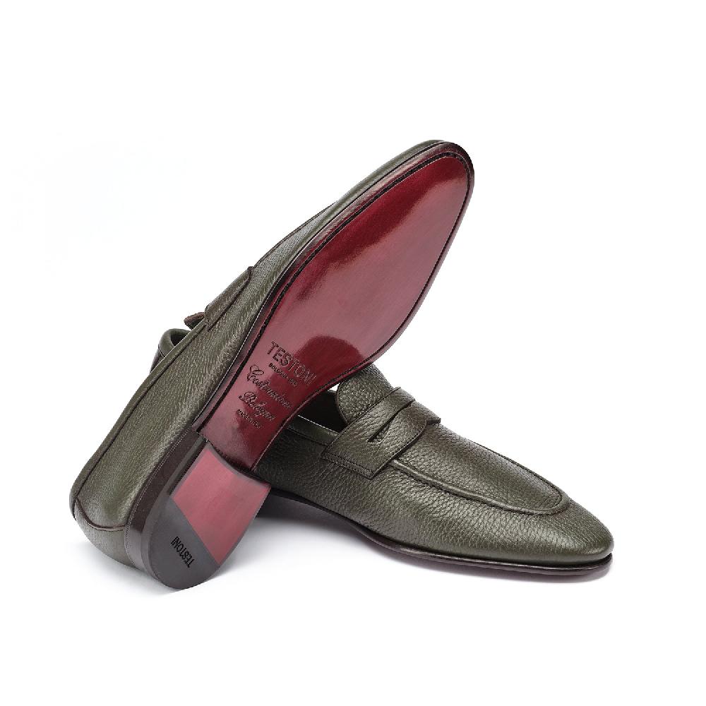 A.Testoni TAVOLARA LOAFER UNLINED DEER ° Negozi Online