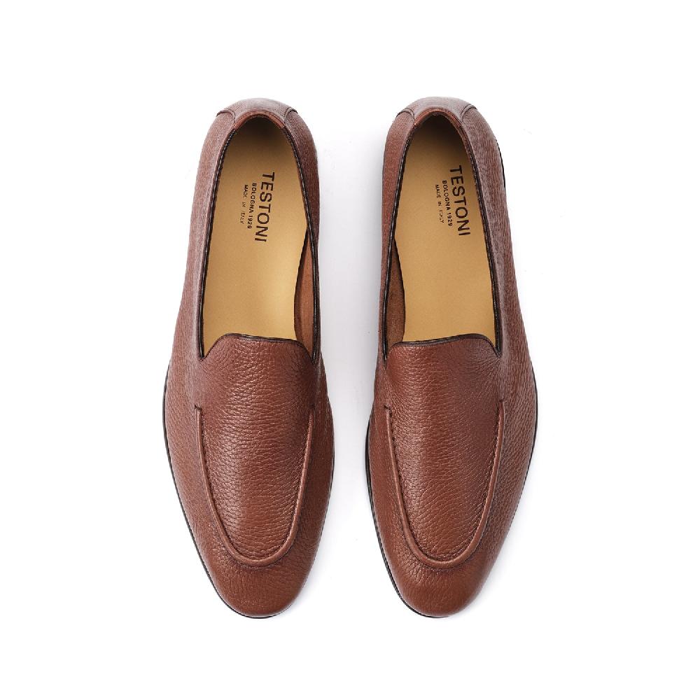 A.Testoni TAVOLARA LOAFER UNLINED DEER ° Consegna Veloce