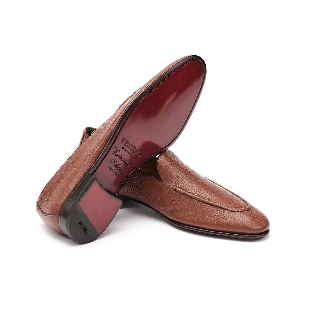A.Testoni TAVOLARA LOAFER UNLINED DEER ° Consegna Veloce