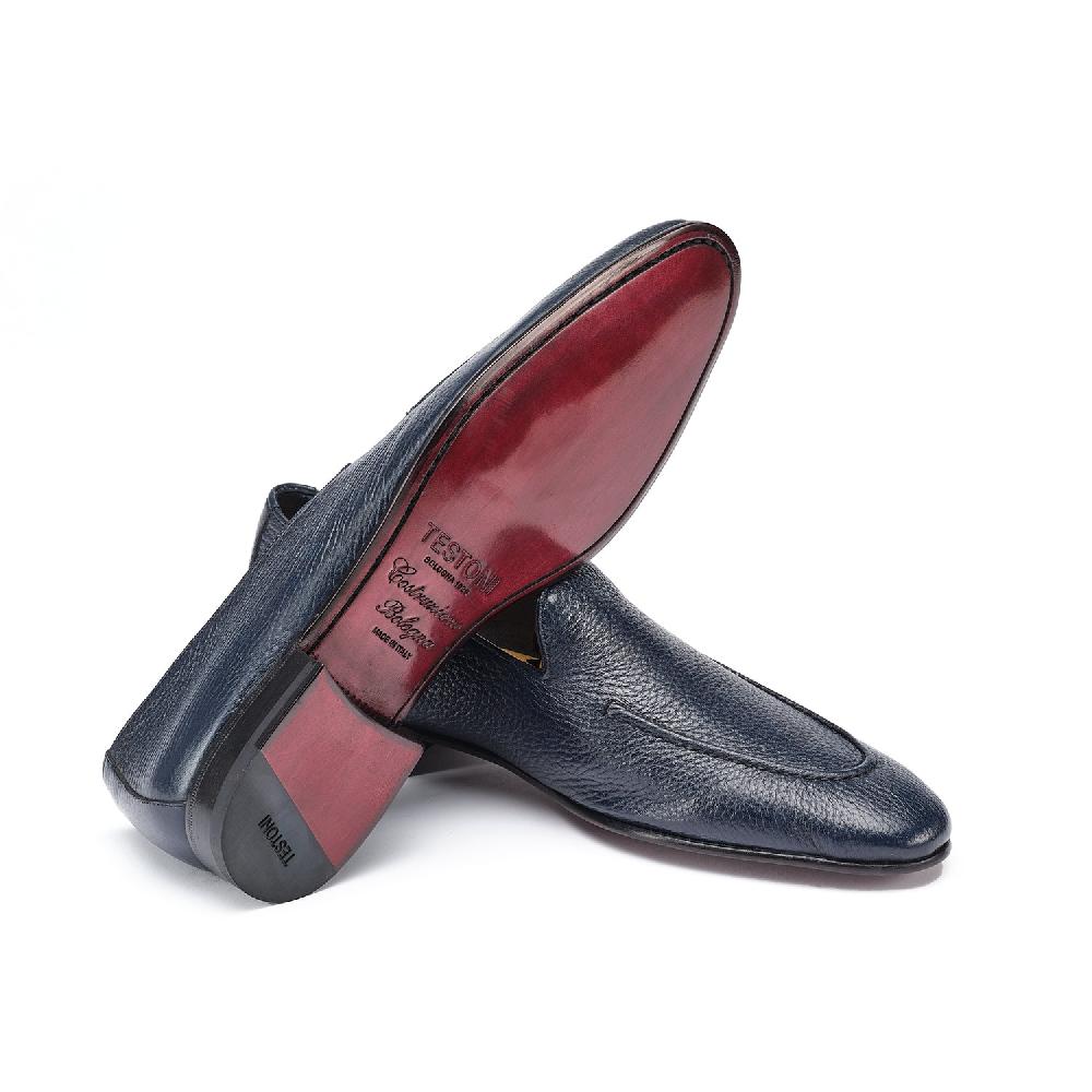 A.Testoni TAVOLARA LOAFER UNLINED DEER ° Promozione Limitata