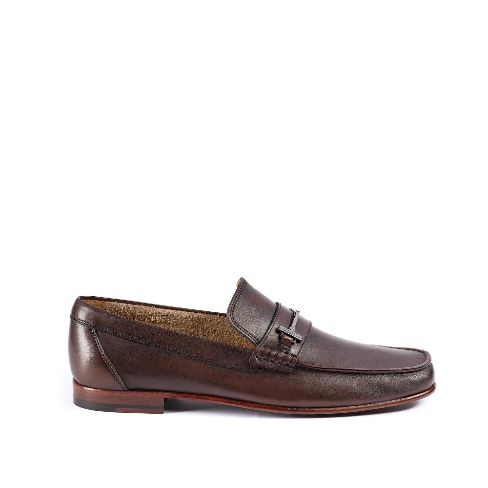 A.Testoni BRACCIANO MOCCASIN UNLINED SOFT DELAVE CALF ° Shopping Online