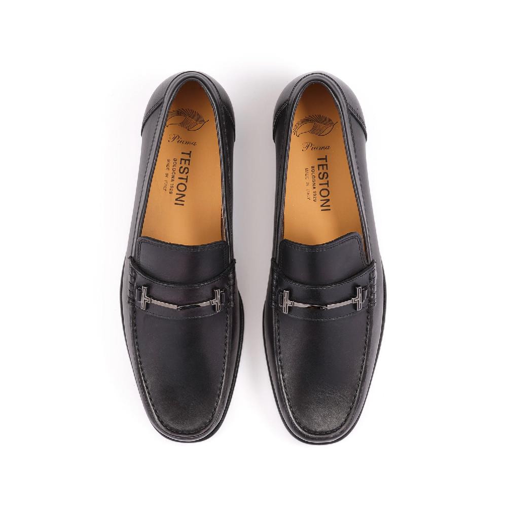 A.Testoni BRACCIANO MOCCASIN UNLINED SOFT DELAVE CALF ° Affare Del Giorno