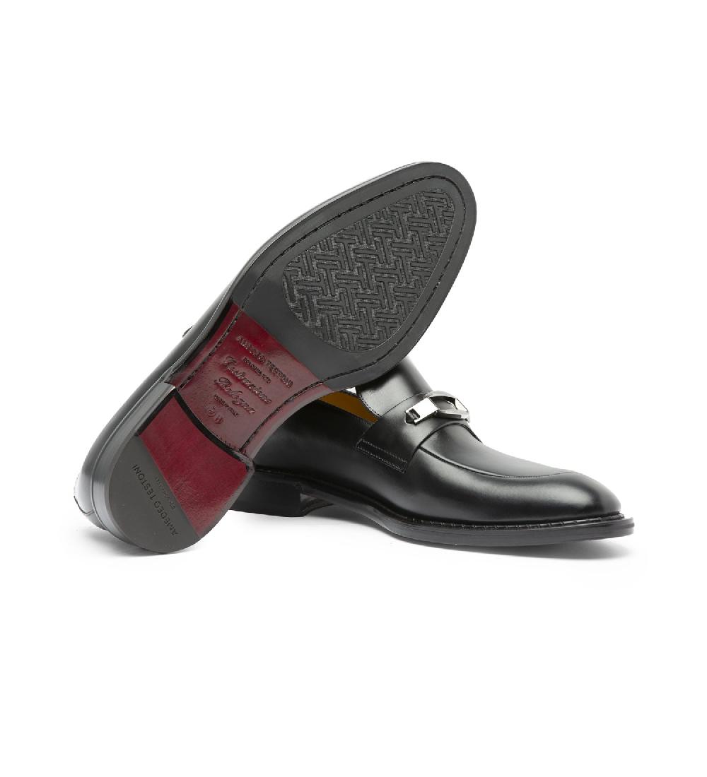 A.Testoni VENEZIA MOCASSINO IN PELLE Convenienza