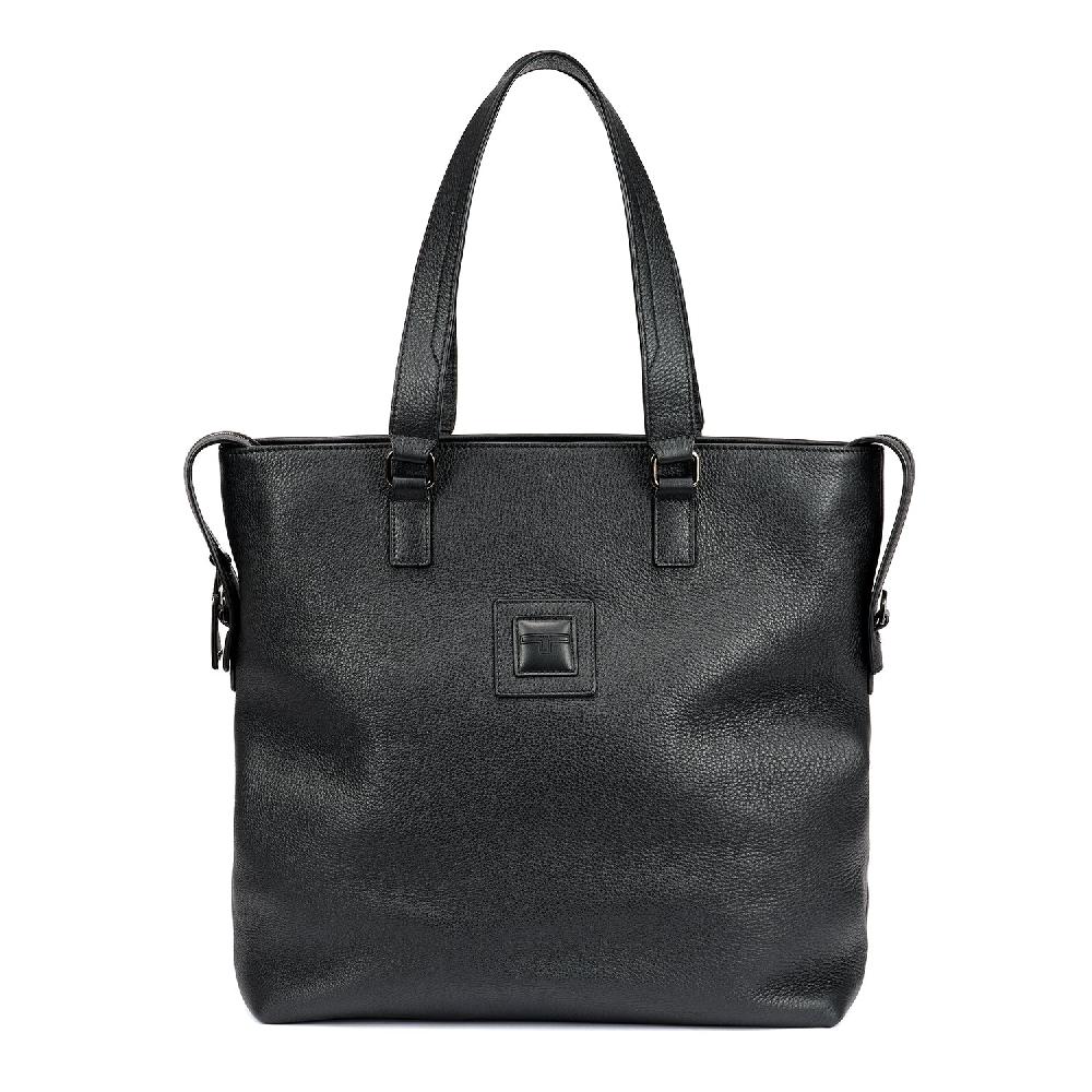 A.Testoni BRINDISI TOTE BAG GRAINED SOFT CALF Offerta