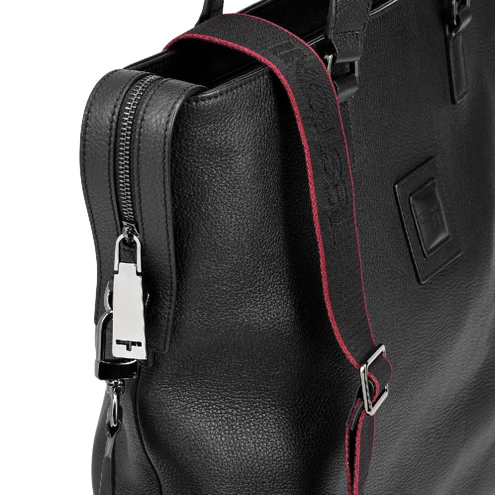 A.Testoni BRINDISI TOTE BAG GRAINED SOFT CALF Offerta