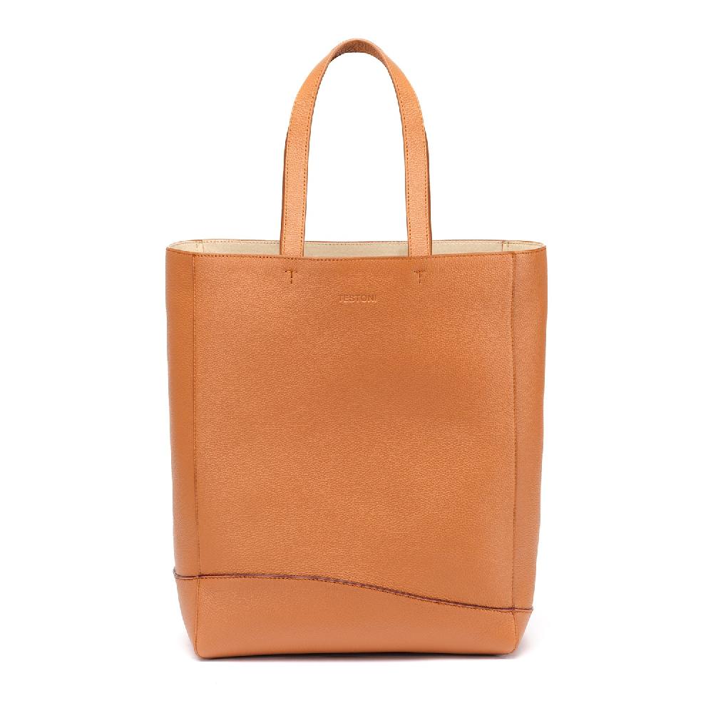 A.Testoni NOTO TOTE BAG DELUXE GRAINED CALF Offerte