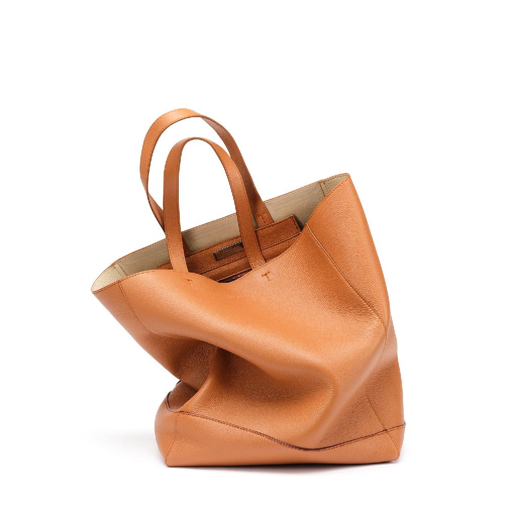 A.Testoni NOTO TOTE BAG DELUXE GRAINED CALF Offerte