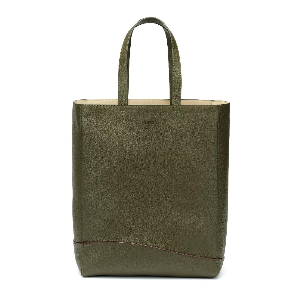 A.Testoni NOTO TOTE BAG DELUXE GRAINED CALF Hotsell