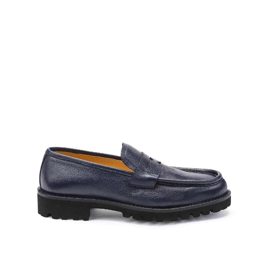A.Testoni COURMAYEUR LOAFER GRAINED CALF I Più Venduti
