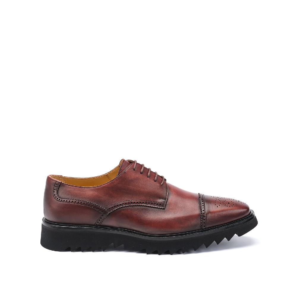 A.Testoni BOLGHERI DERBY SOFT DELAVE' CALF Nuova