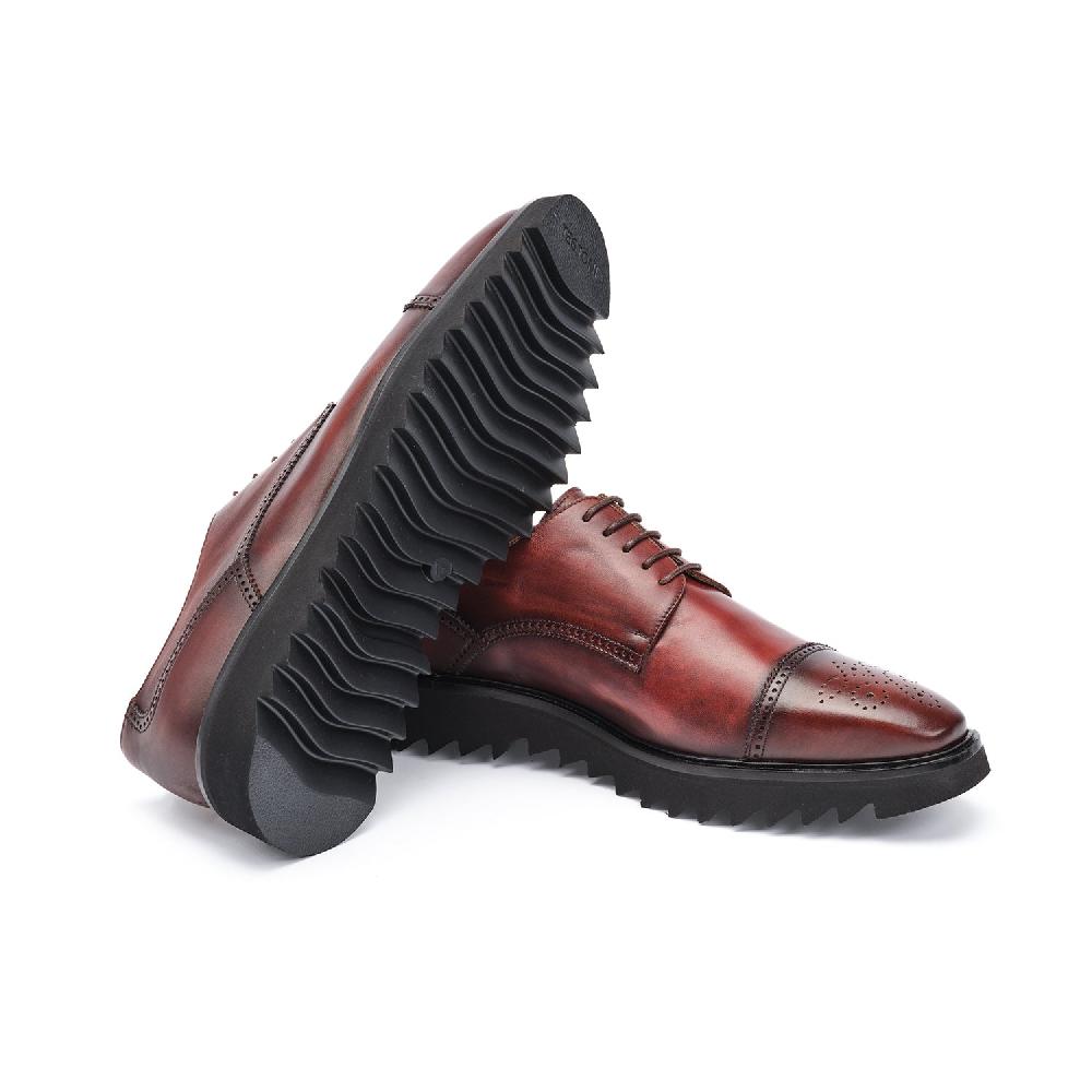 A.Testoni BOLGHERI DERBY SOFT DELAVE' CALF Nuova