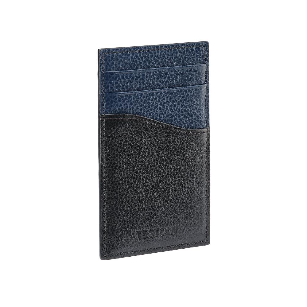 A.Testoni CREDIT CARD CASE GRAINCALF ° Moda