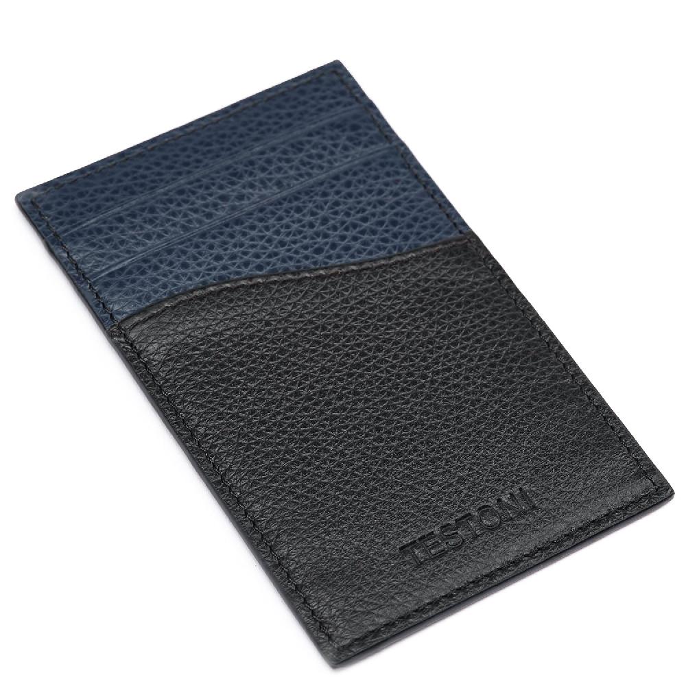 A.Testoni CREDIT CARD CASE GRAINCALF ° Moda