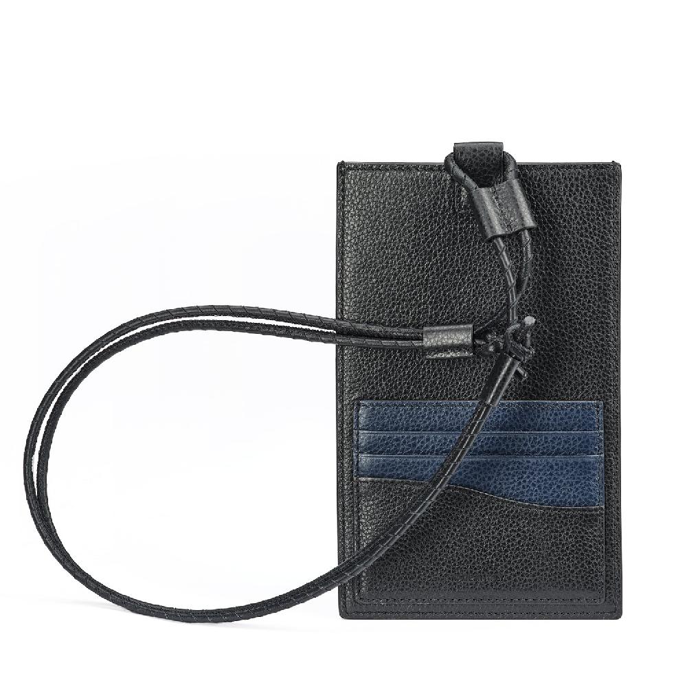 A.Testoni NECK POUCH GRAINCALF ° Italy