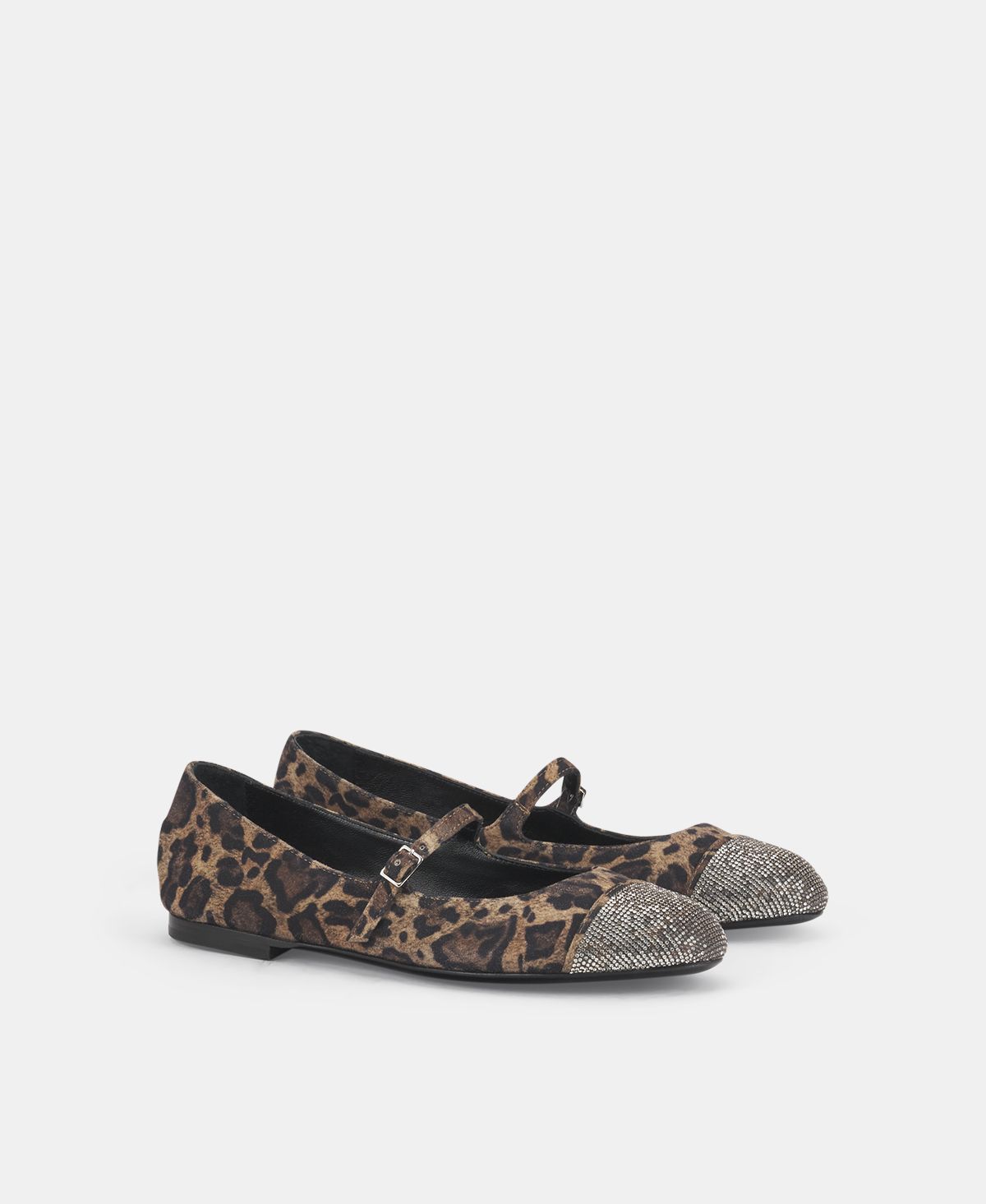 Agl Ballerina con puntina strass Brown Milly Strass Novità