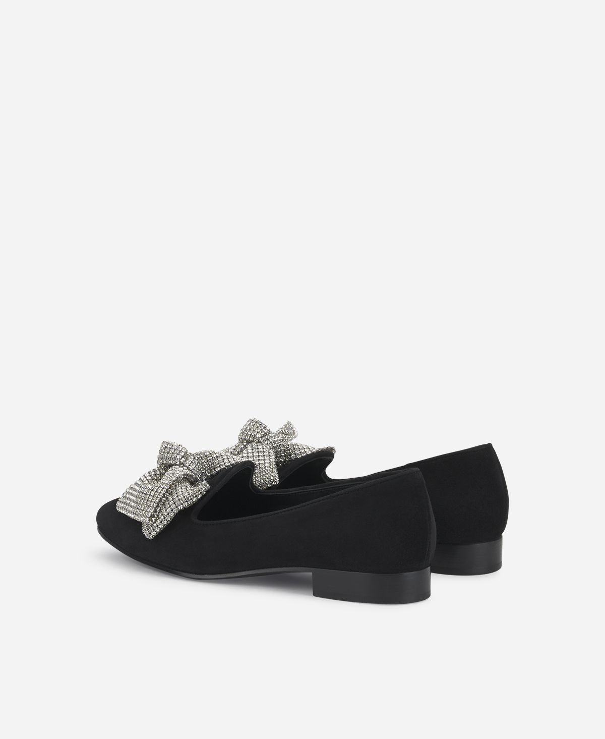 Agl Loafer con fiocco Nero Costanza Ribbon Sconto