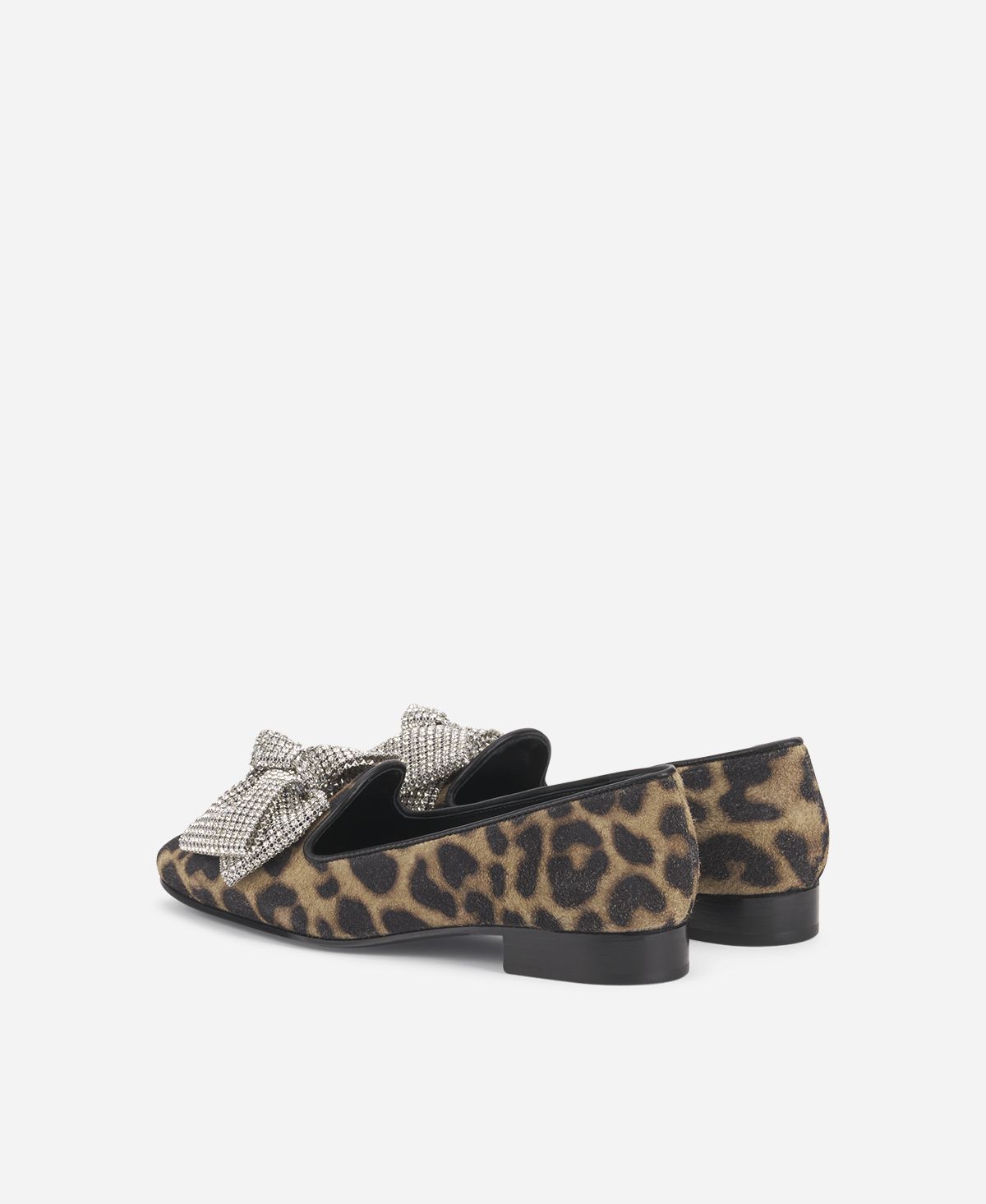 Agl Loafer con fiocco Stampa leopard Costanza Ribbon Offerta