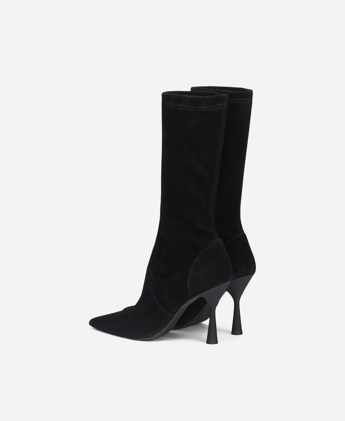 Agl Stivaletto in velour Nero LETIZIA BOOTIE Economico