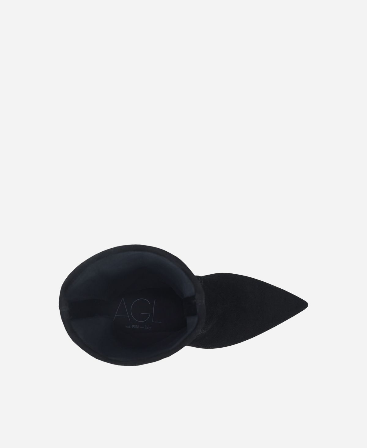 Agl Stivaletto in velour Nero LETIZIA BOOTIE Economico