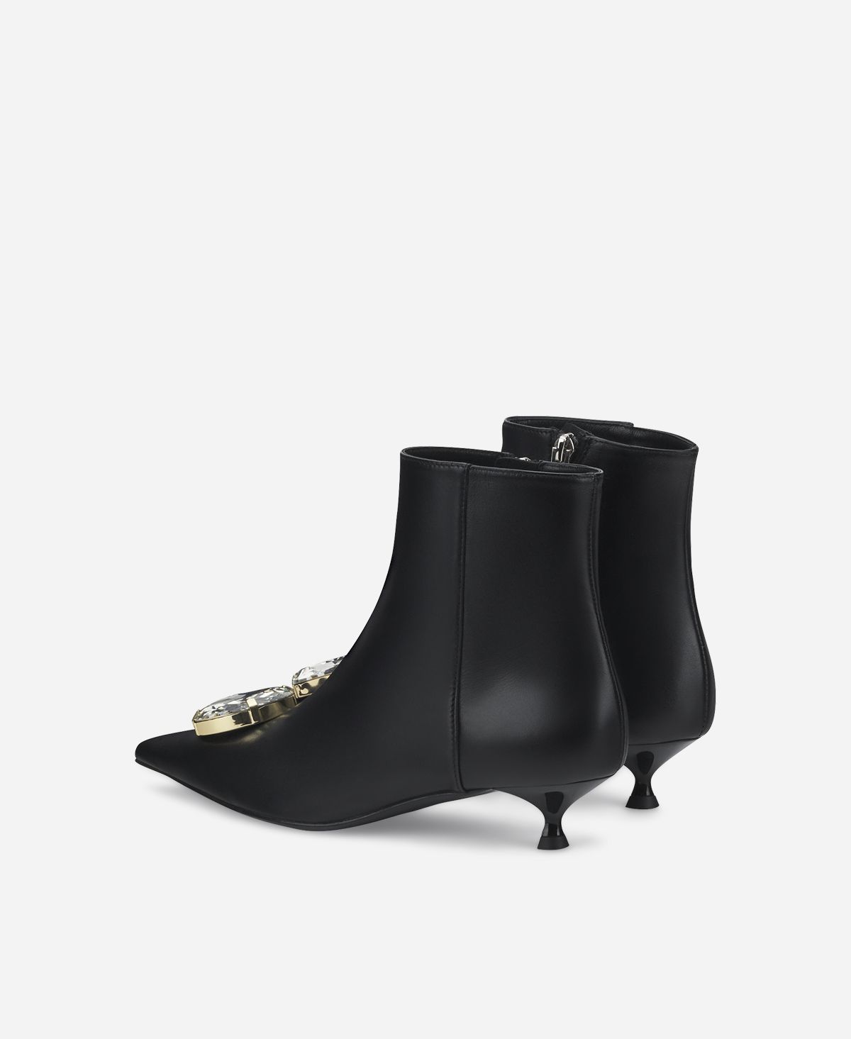 Agl Stivaletto con cristalli Nero Lenor bootie Crystal Outlet