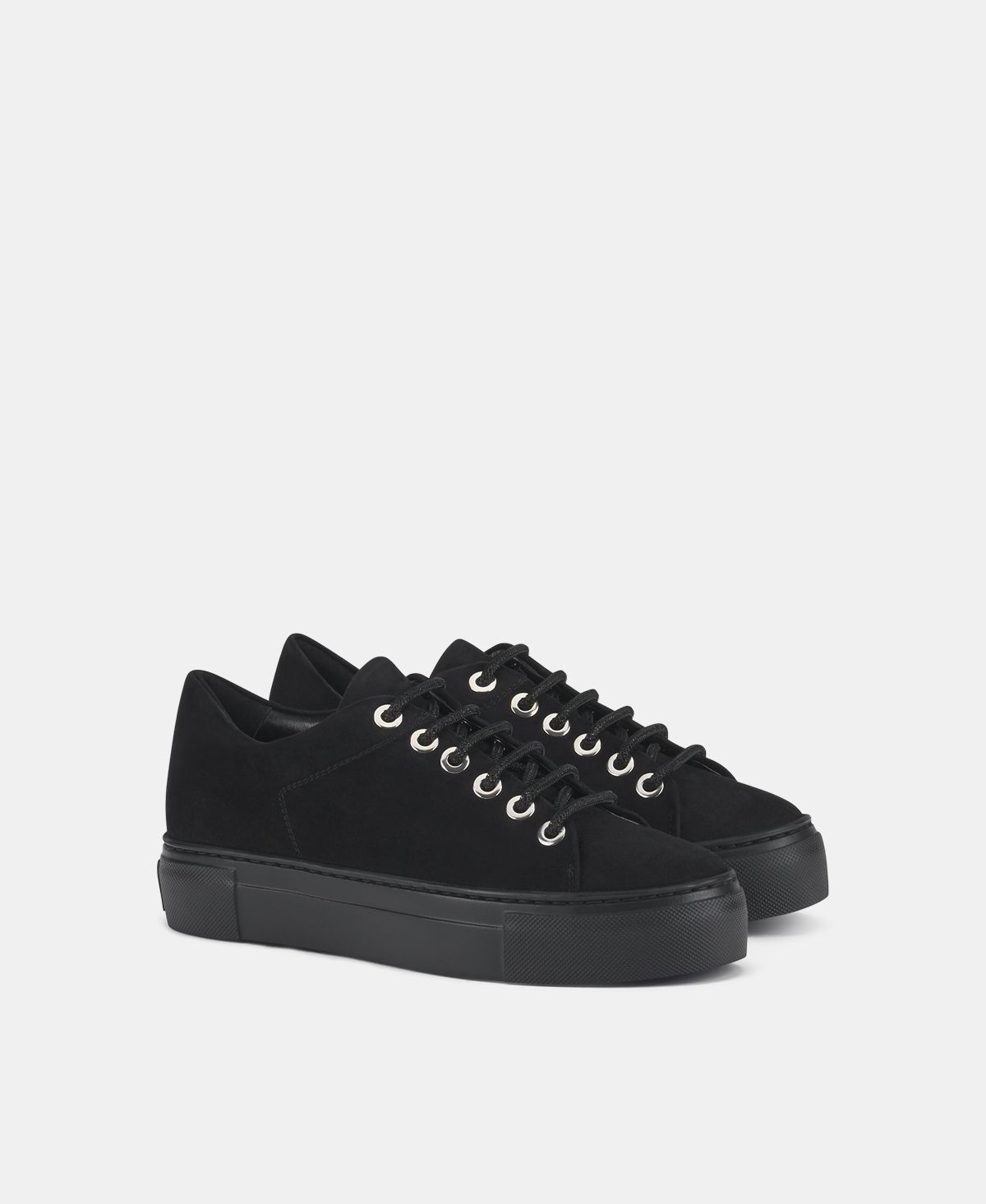 Agl Sneaker in velour Nero Crystal Vendite Flash